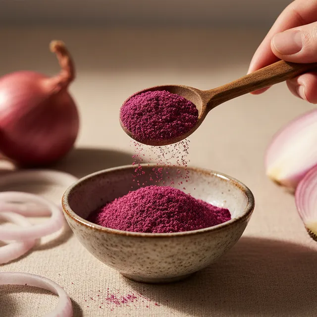 Dehydrated Onion Powder — dehydrated food powder by ThermDry