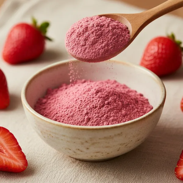 Dehydrated Strawberry Powder — dehydrated food powder by ThermDry